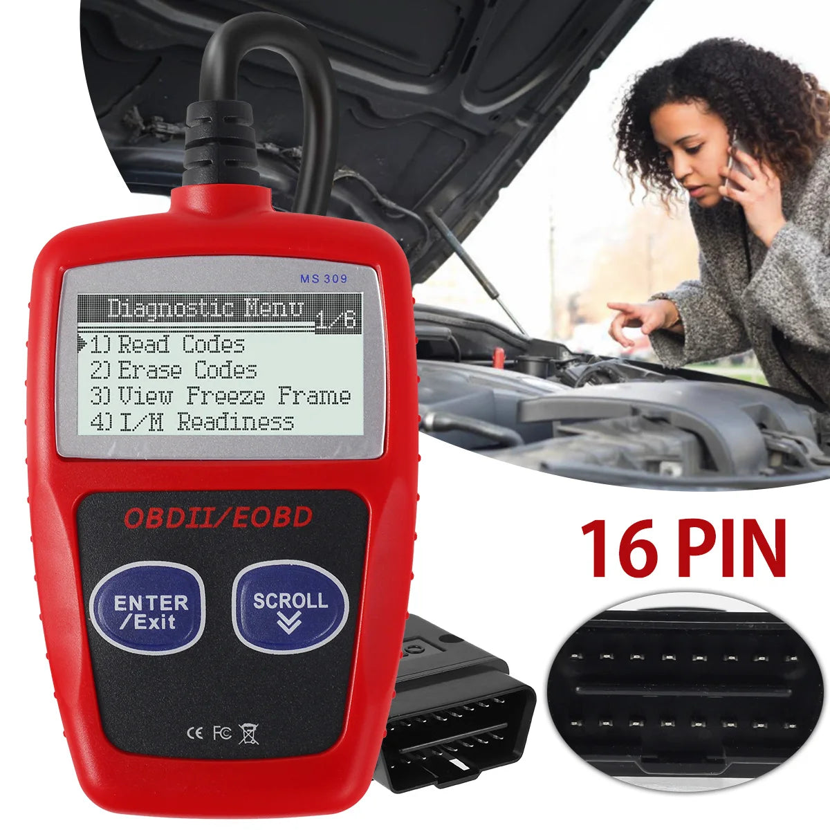 Auto Diagnostic Multifunctional Scanner Code Reader